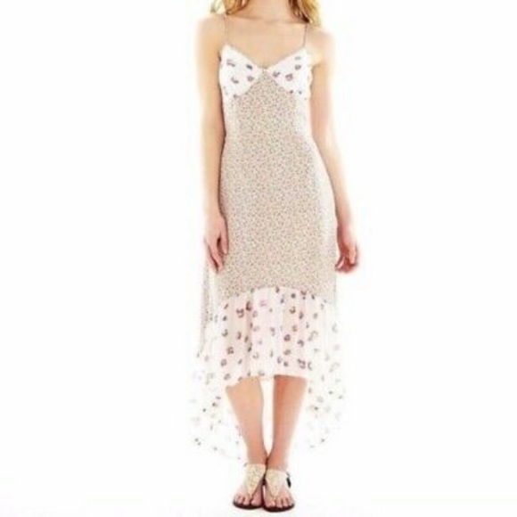 I Heart Ronson Ditsy Floral Print Slip Dress - Picture 1 of 10